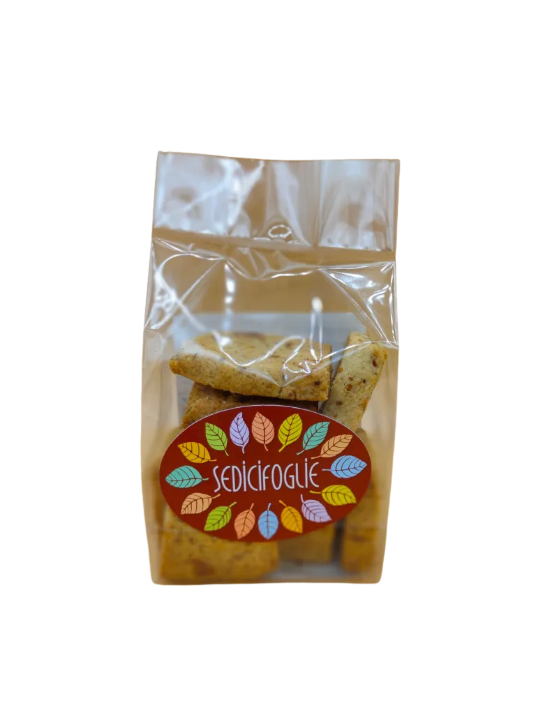 Quadrotti uvetta, rosa e moscato